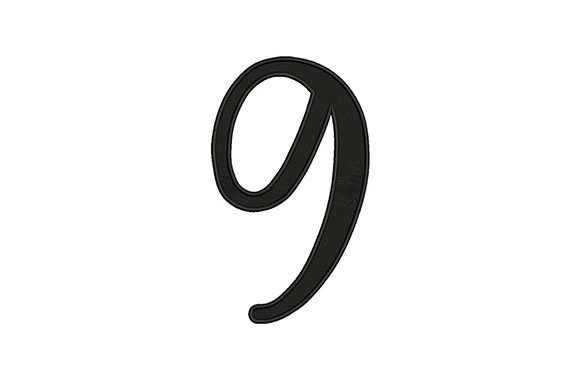 9 Number: A Seasonal Embroidery Staple
