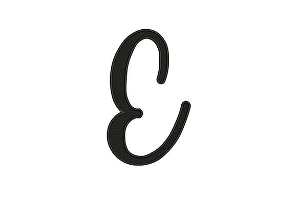 Alphabet E: Clean, Versatile & Craft-Fair Ready