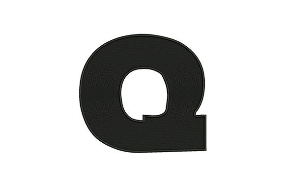 Alphabet Letter Q: A Craft Fair-Ready Embroidery Design