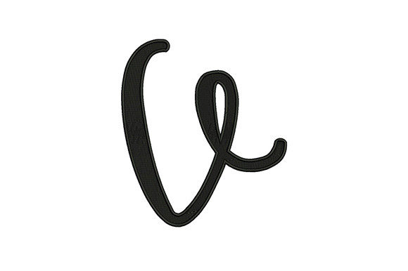 Alphabet V: A Seasonal Embroidery Workhorse