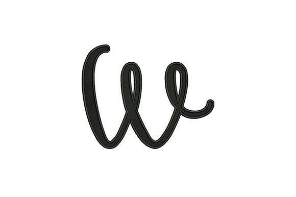 Alphabet W: Elegant, Versatile, Holiday-Ready Embroidery