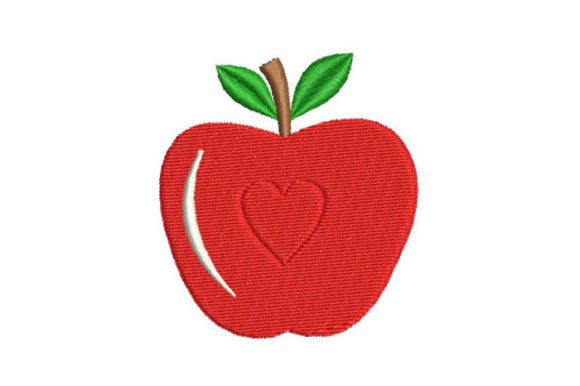 Apple: A Simple, Smart Embroidery Choice