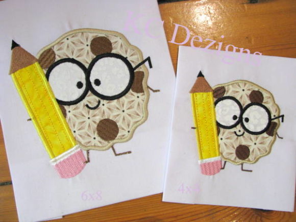 Boy Cookie with Pencil