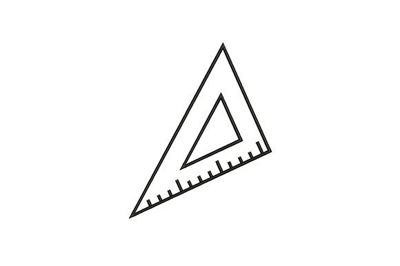 Geometric Scale: A Clean, Versatile Back-to-School Embroidery File