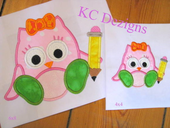 Girl Owl with Pencil Embroidery Review