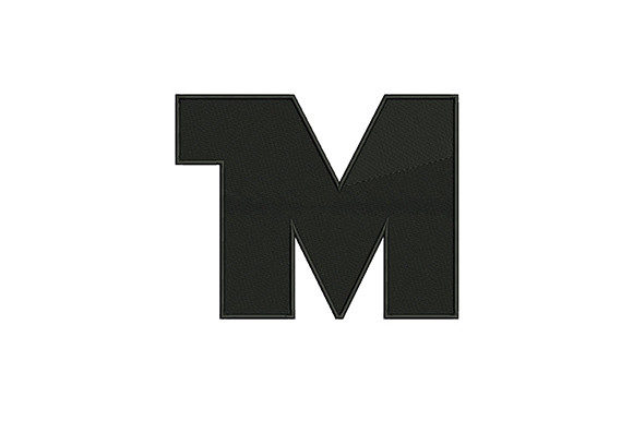Letter M: A Craft Fair-Ready Alphabet Embroidery Design