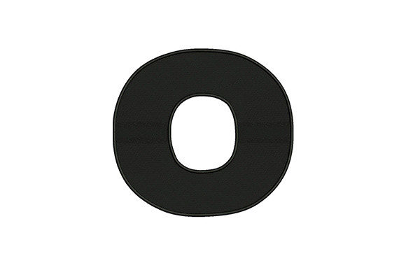 Letter O: A Sweet, Versatile Embroidery Alphabet Staple