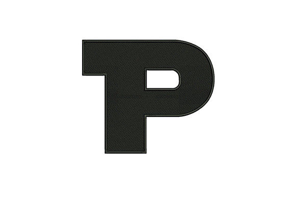Letter P: A Blackwork Embroidery Design Worth Your Thread