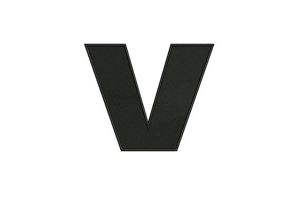 Letter V: A Smart Embroidery Choice for Small Business Branding
