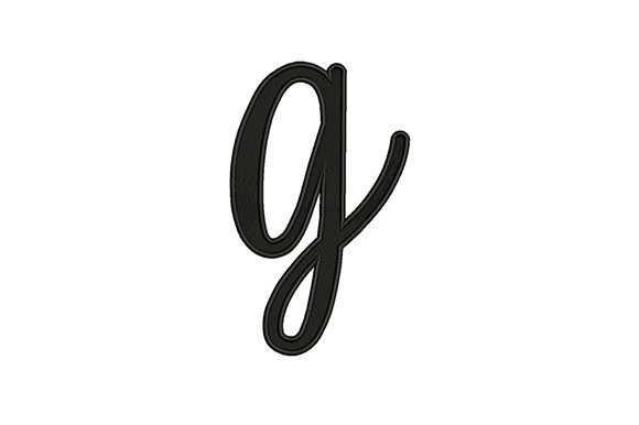 Lower Case Alphabet G