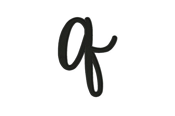 Lower Case Alphabet Q