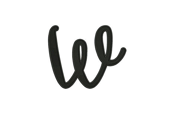 Lower Case Alphabet W