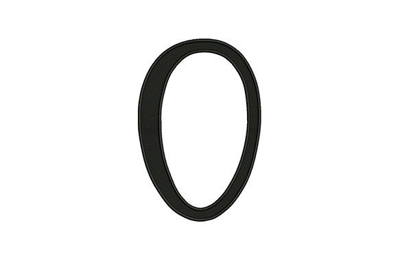 Number 0: A Quietly Powerful Embroidery Design for Meaningful Gifts