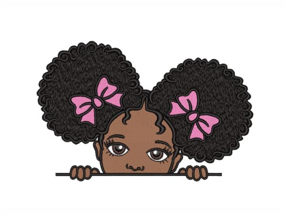 Peekaboo Girl: A Craft Fair-Ready Embroidery Design