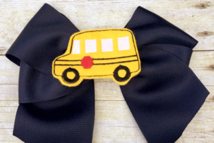 School Bus Oversized Feltie